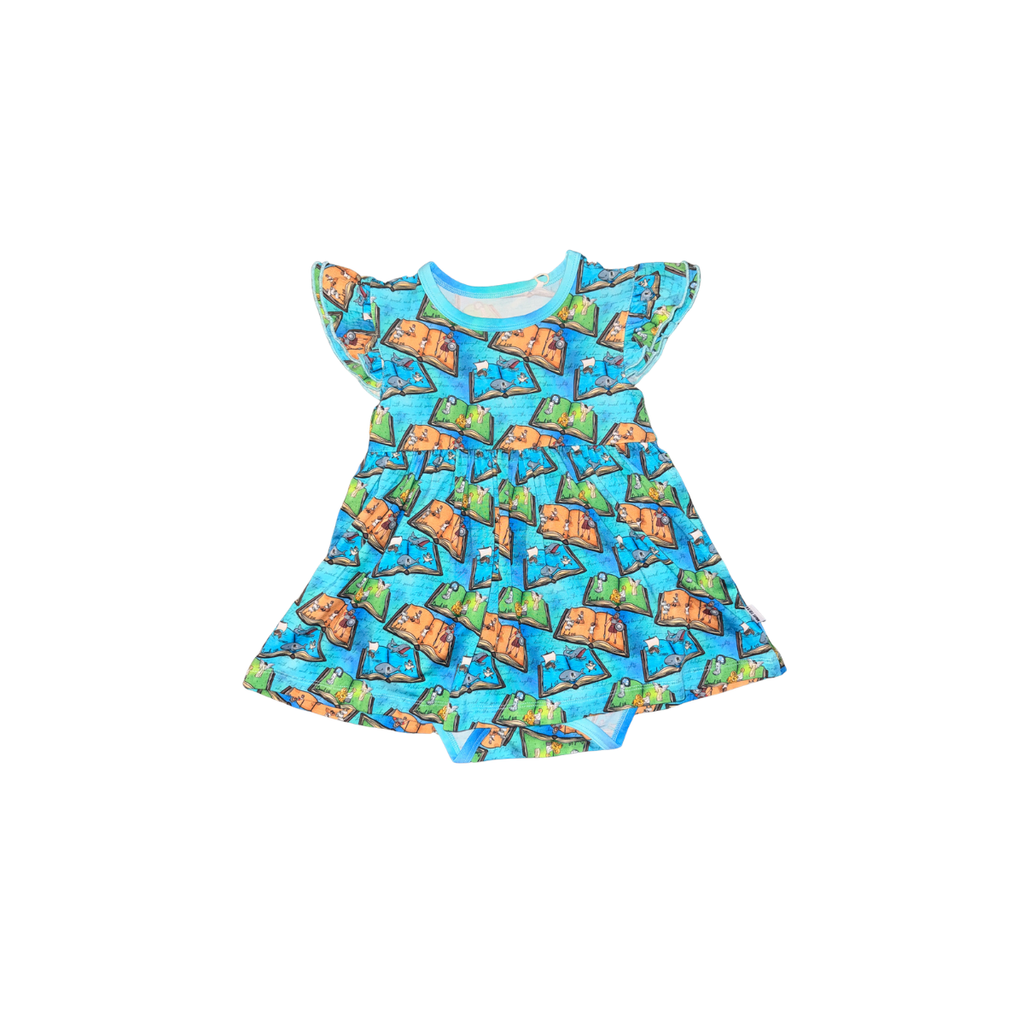 Leather to Maps - Body suit twirl