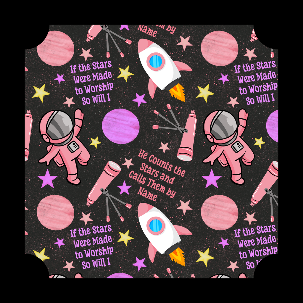 Stars were made to worship- pink 50x50